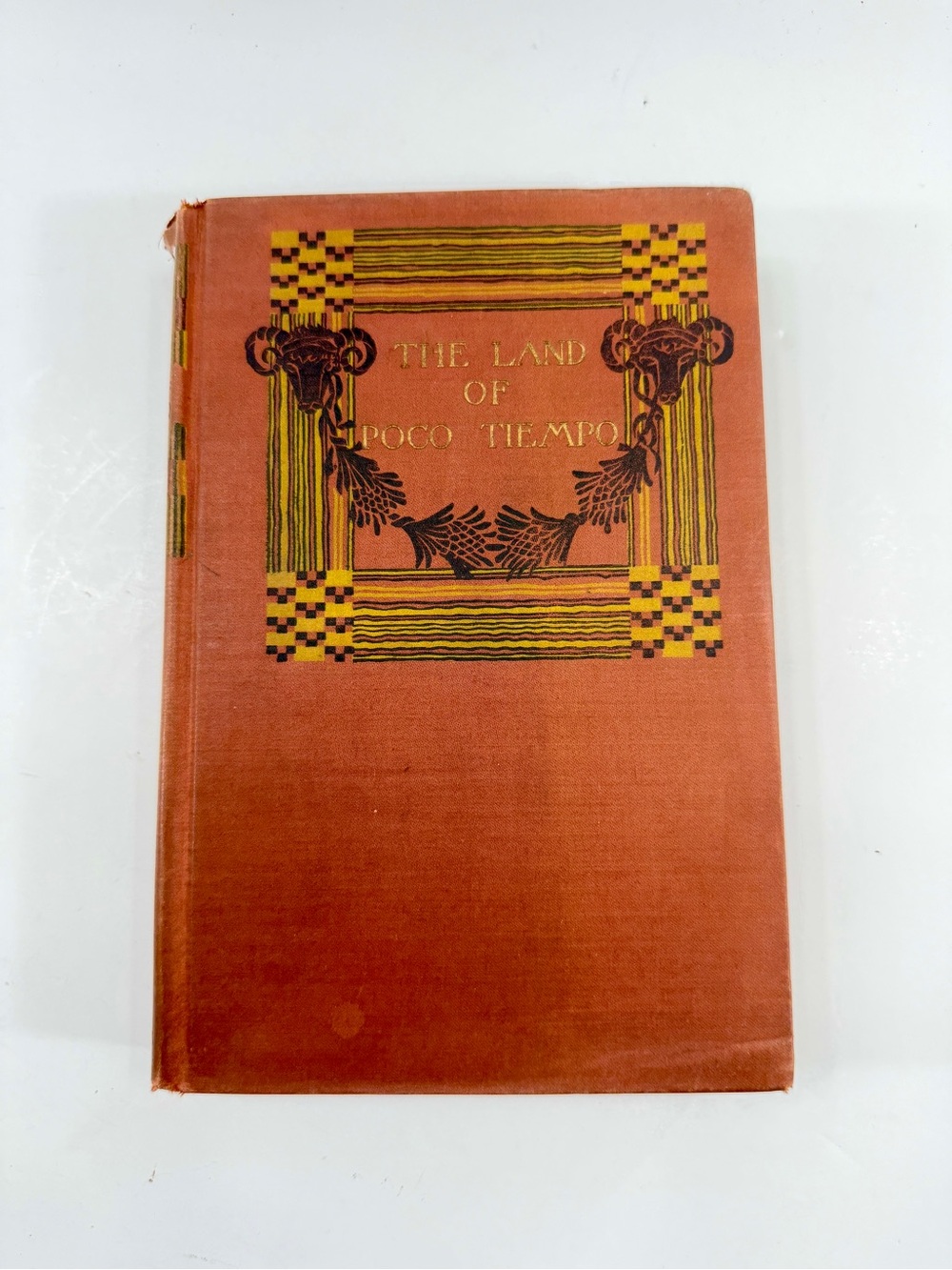 Antique Book, The Land of Poco Tiempo By Charles F. Lummis. 1921 HC, Illustrated